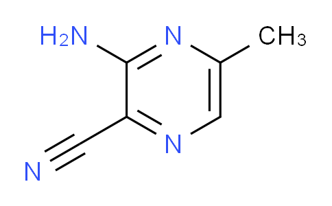 CAS No. 58091-66-0, 3-Amino-5-methylpyrazine-2-carbonitrile