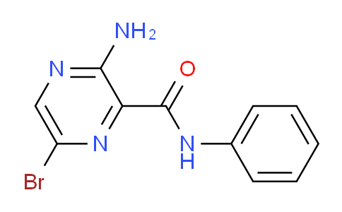 CAS No. 36204-92-9, 3-Amino-6-bromo-N-phenylpyrazine-2-carboxamide