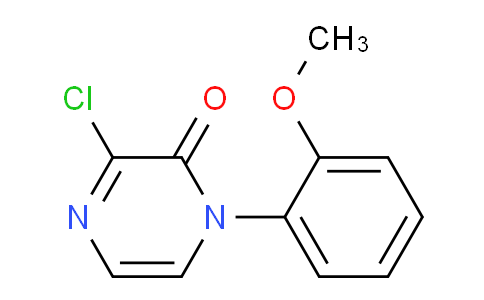CAS No. 1707594-25-9, 3-Chloro-1-(2-methoxyphenyl)pyrazin-2(1H)-one