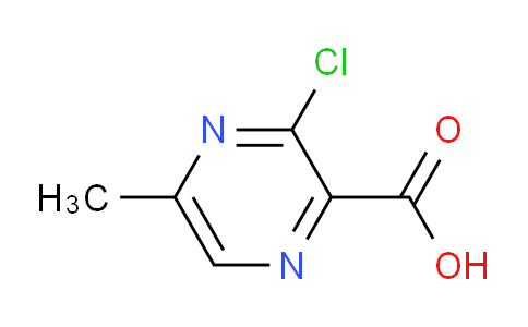 CAS No. 1197232-67-9, 3-Chloro-5-methylpyrazine-2-carboxylic acid