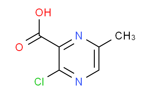 CAS No. 1384678-93-6, 3-Chloro-6-methylpyrazine-2-carboxylic acid