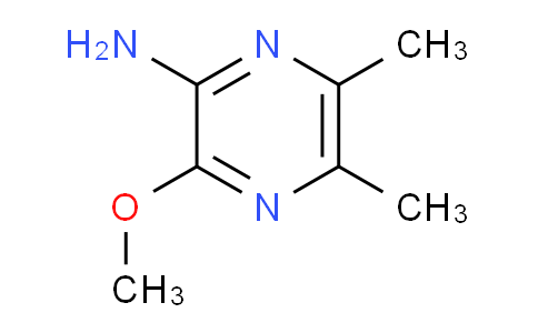 CAS No. 87444-26-6, 3-Methoxy-5,6-dimethylpyrazin-2-amine