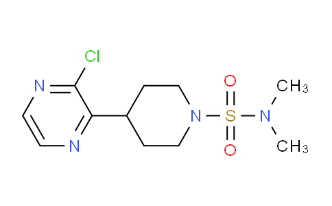 CAS No. 1361115-04-9, 4-(3-Chloropyrazin-2-yl)-N,N-dimethylpiperidine-1-sulfonamide