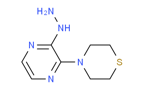 CAS No. 1707603-30-2, 4-(3-Hydrazinylpyrazin-2-yl)thiomorpholine