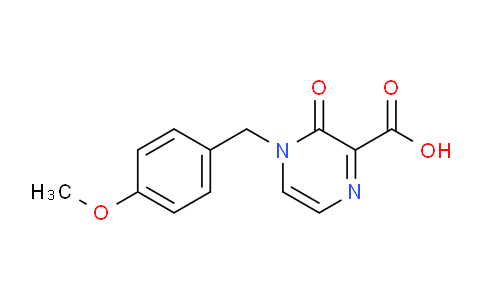 CAS No. 1956364-53-6, 4-(4-Methoxybenzyl)-3-oxo-3,4-dihydropyrazine-2-carboxylic acid