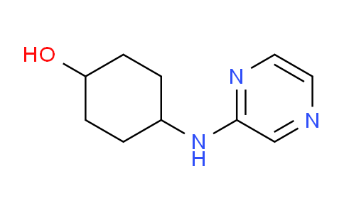 CAS No. 1040036-46-1, 4-(Pyrazin-2-ylamino)cyclohexanol