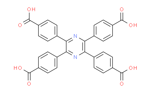 CAS No. 2089016-10-2, 4,4',4'',4'''-(Pyrazine-2,3,5,6-tetrayl)tetrabenzoic acid