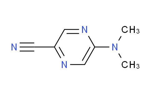 CAS No. 221295-05-2, 5-(Dimethylamino)pyrazine-2-carbonitrile