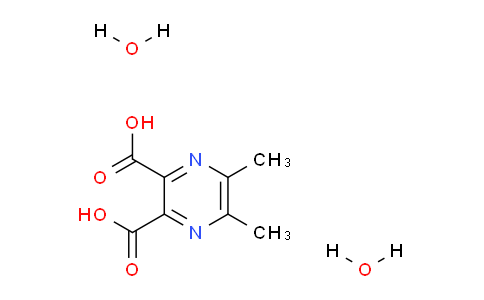 CAS No. 41110-52-5, 5,6-Dimethylpyrazine-2,3-dicarboxylic acid dihydrate