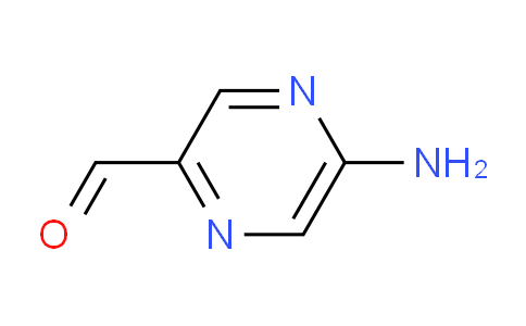 CAS No. 1263378-65-9, 5-Aminopyrazine-2-carbaldehyde