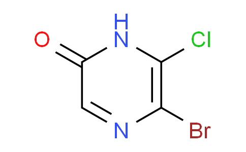 CAS No. 913282-74-3, 5-Bromo-6-chloropyrazin-2(1H)-one