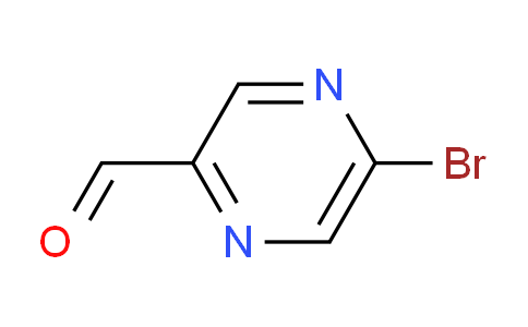 CAS No. 1211534-08-5, 5-Bromopyrazine-2-carbaldehyde