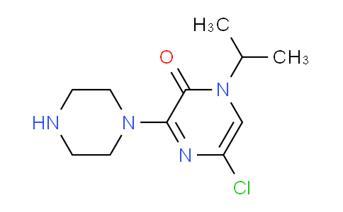 CAS No. 1269532-18-4, 5-Chloro-1-isopropyl-3-(piperazin-1-yl)pyrazin-2(1H)-one