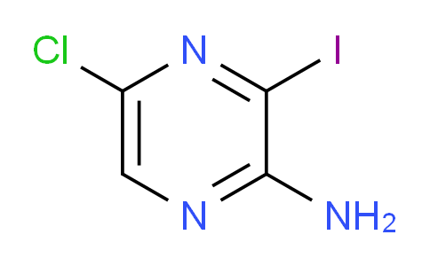 CAS No. 1823290-98-7, 5-Chloro-3-iodopyrazin-2-amine