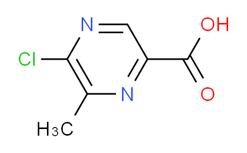 CAS No. 188781-36-4, 5-Chloro-6-methylpyrazine-2-carboxylic acid
