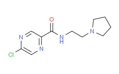 CAS No. 1160264-34-5, 5-Chloro-N-(2-(pyrrolidin-1-yl)ethyl)pyrazine-2-carboxamide