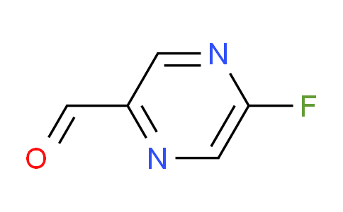 CAS No. 1637536-40-3, 5-Fluoropyrazine-2-carbaldehyde