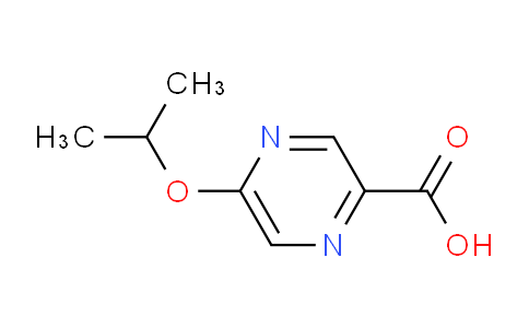 CAS No. 1344086-34-5, 5-Isopropoxypyrazine-2-carboxylic acid
