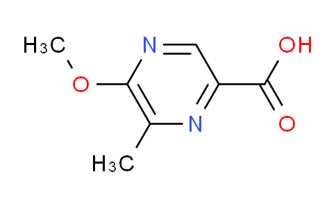 CAS No. 1506139-97-4, 5-methoxy-6-methylpyrazine-2-carboxylic acid
