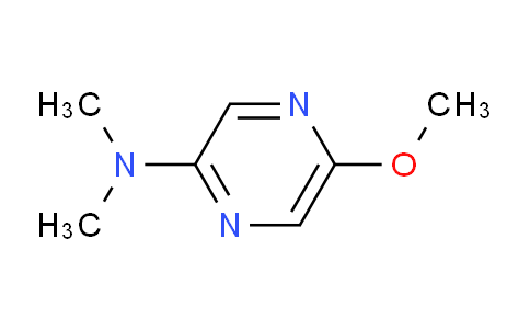 CAS No. 136309-14-3, 5-Methoxy-N,N-dimethylpyrazin-2-amine