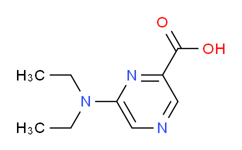 CAS No. 40262-58-6, 6-(Diethylamino)pyrazine-2-carboxylic acid