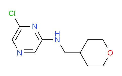 CAS No. 1220029-70-8, 6-Chloro-N-((tetrahydro-2H-pyran-4-yl)methyl)pyrazin-2-amine