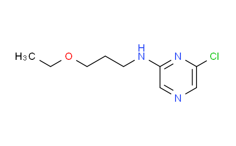 CAS No. 1220036-67-8, 6-Chloro-N-(3-ethoxypropyl)pyrazin-2-amine