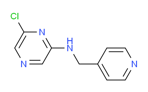 CAS No. 1220030-75-0, 6-Chloro-N-(pyridin-4-ylmethyl)pyrazin-2-amine