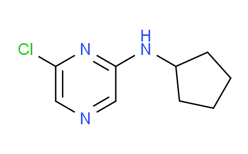 CAS No. 642459-02-7, 6-Chloro-N-cyclopentylpyrazin-2-amine