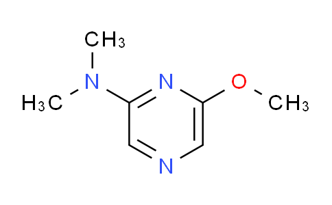 CAS No. 136309-09-6, 6-Methoxy-N,N-dimethylpyrazin-2-amine