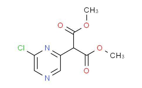 CAS No. 1820642-22-5, Dimethyl 2-(6-chloropyrazin-2-yl)malonate