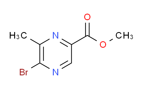 CAS No. 1823888-27-2, Methyl 5-bromo-6-methylpyrazine-2-carboxylate