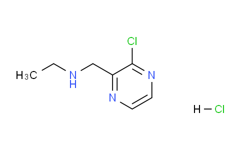CAS No. 1353987-05-9, N-((3-Chloropyrazin-2-yl)methyl)ethanamine hydrochloride