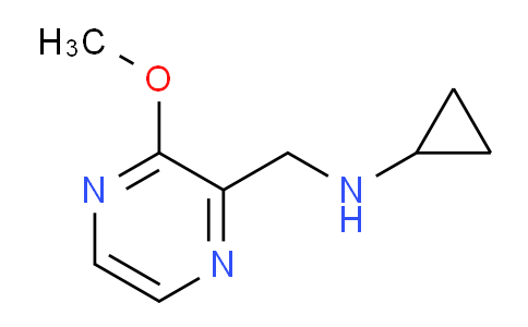 CAS No. 1353954-21-8, N-((3-Methoxypyrazin-2-yl)methyl)cyclopropanamine