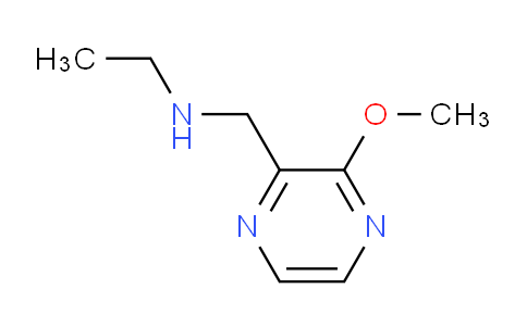 CAS No. 1353973-75-7, N-((3-Methoxypyrazin-2-yl)methyl)ethanamine