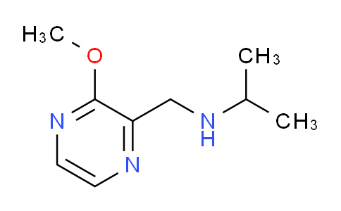 CAS No. 1353979-94-8, N-((3-Methoxypyrazin-2-yl)methyl)propan-2-amine