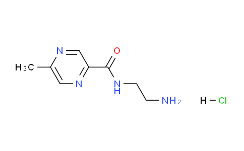 CAS No. 723294-94-8, N-(2-Aminoethyl)-5-methylpyrazine-2-carboxamide hydrochloride