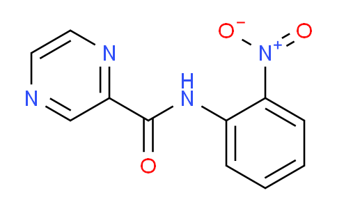 CAS No. 2604-91-3, N-(2-Nitrophenyl)pyrazine-2-carboxamide