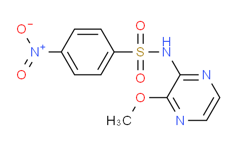 CAS No. 94625-43-1, N-(3-Methoxypyrazin-2-yl)-4-nitrobenzenesulfonamide