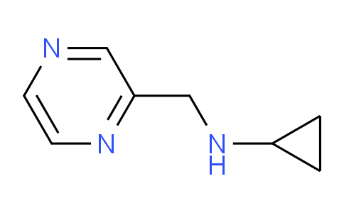 CAS No. 1094755-44-8, N-(Pyrazin-2-ylmethyl)cyclopropanamine