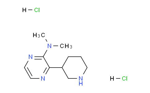 CAS No. 1361112-03-9, N,N-Dimethyl-3-(piperidin-3-yl)pyrazin-2-amine dihydrochloride