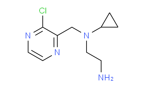 CAS No. 1353989-19-1, N1-((3-Chloropyrazin-2-yl)methyl)-N1-cyclopropylethane-1,2-diamine
