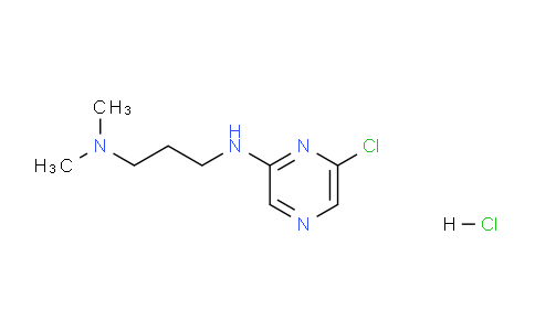 CAS No. 1220017-46-8, N1-(6-Chloropyrazin-2-yl)-N3,N3-dimethylpropane-1,3-diamine hydrochloride