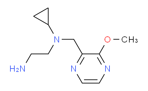 CAS No. 1353989-15-7, N1-Cyclopropyl-N1-((3-methoxypyrazin-2-yl)methyl)ethane-1,2-diamine