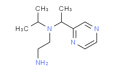 CAS No. 1353983-22-8, N1-Isopropyl-N1-(1-(pyrazin-2-yl)ethyl)ethane-1,2-diamine