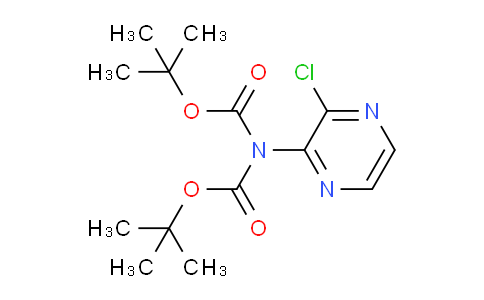 CAS No. 1400820-06-5, N-Boc-[tert-butyl (3-chloropyrazin-2-yl)carbamate]