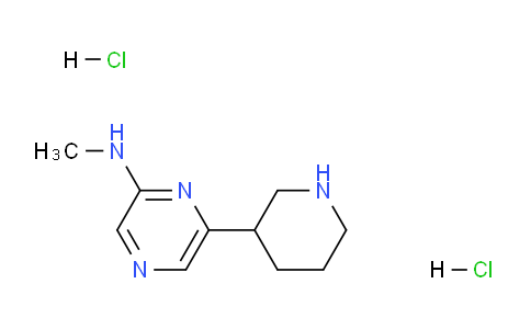 CAS No. 1361116-06-4, N-Methyl-6-(piperidin-3-yl)pyrazin-2-amine dihydrochloride