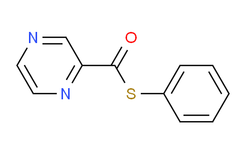 CAS No. 121761-15-7, S-Phenyl pyrazine-2-carbothioate