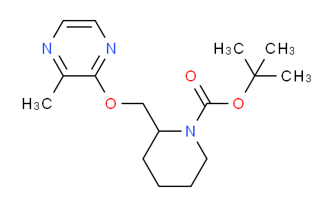 MC710333 | 1261230-95-8 | tert-Butyl 2-(((3-methylpyrazin-2-yl)oxy)methyl)piperidine-1-carboxylate