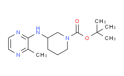 CAS No. 1289385-32-5, tert-Butyl 3-((3-methylpyrazin-2-yl)amino)piperidine-1-carboxylate